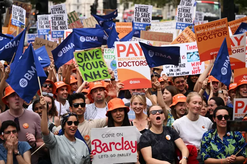 NHS Junior Doctors Launch Longest Strike in History After Government Talks Collapse