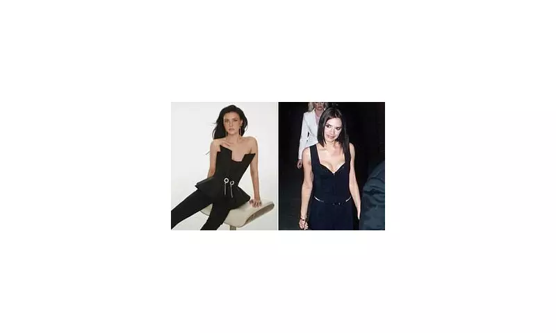 Nicola Peltz Stuns in Plunging Corset, Channeling Mother-in-Law Victoria Beckham in Sizzling New Campaign for Italian Luxury Brand Genny