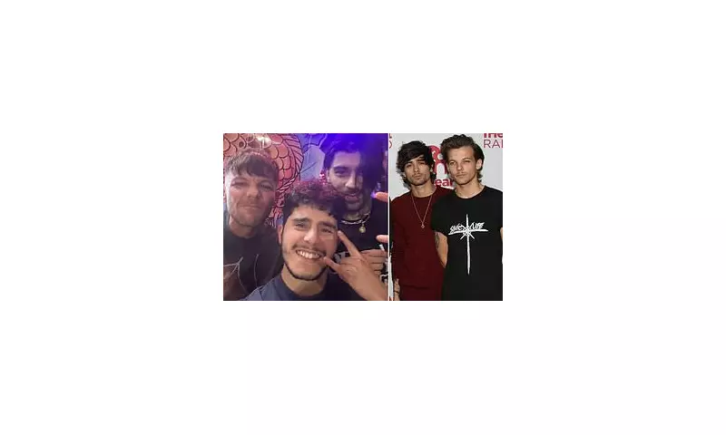 One Direction Reunion: Zayn Malik and Louis Tomlinson Spark Fan Frenzy With NYC Sighting | Daily Mail
