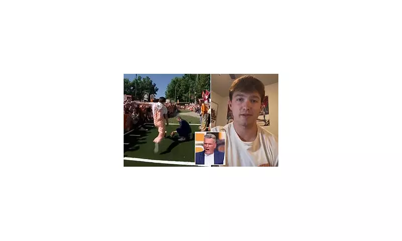 Pat McAfee's Epic 65-Yard Field Goal Stuns College GameDay Crowd in Spectacular Kicking Challenge