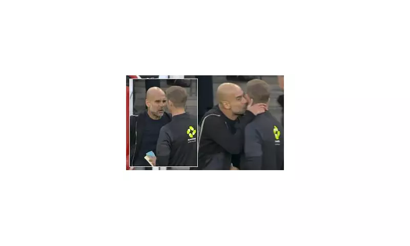 Pep Guardiola's Bizarre Touchline Kiss Steals Headlines as Martinelli's Stoppage-Time Stunner Denies Man City Victory at the Emirates