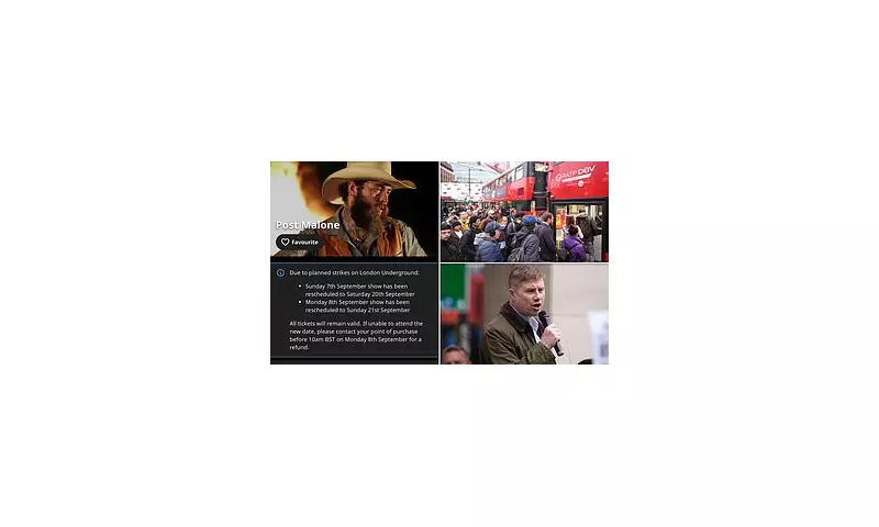 Post Malone Forced to Postpone London Gigs Amid Chaotic Tube Strikes | Travel Chaos & Union Standoff