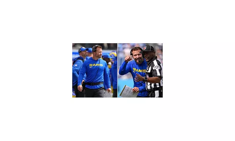Rams Coach Sean McVay Suffers Gruesome Leg Injury in Sideline Collision | NFL Shocker