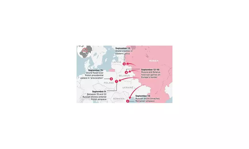 Russia's Reckless Drone Incursion Over NATO Airspace Sparks Major Security Alert in Eastern Europe