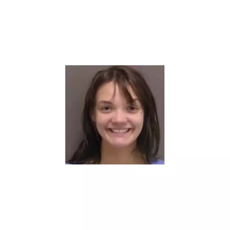 Smirking Mugshot: Woman Grins After Attempting to Kill Boyfriend in Car Inferno
