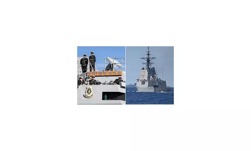 South China Sea Tensions Escalate as Chinese Warship Confronts Australian Frigate HMAS Brisbane