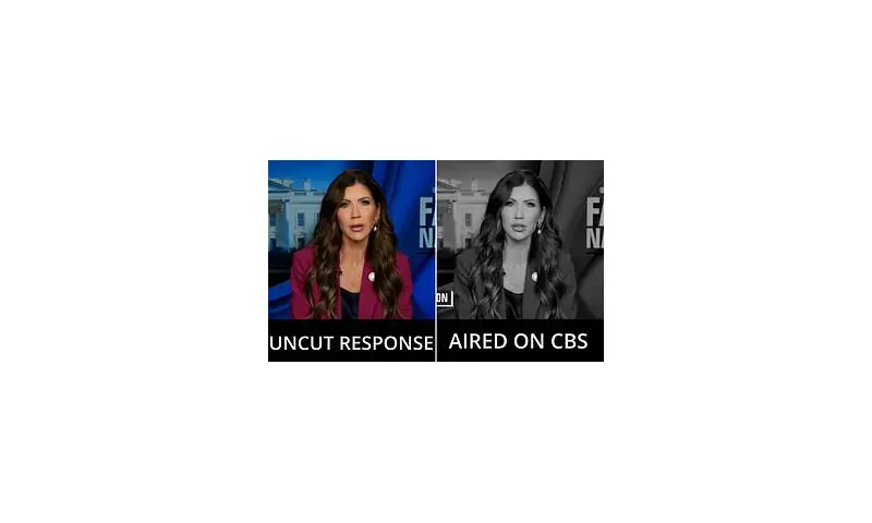 South Dakota Governor Kristi Noem's Explosive CBS Interview: Defends Dog Shooting Amid Political Firestorm
