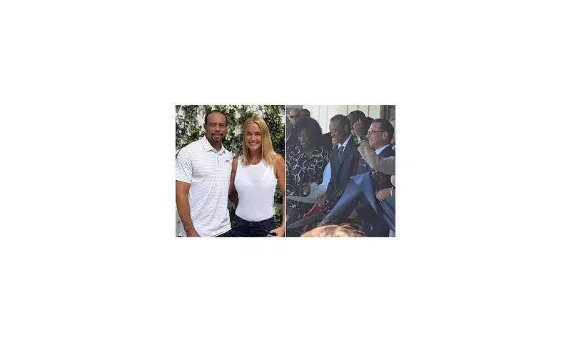 Tiger Woods and Donald Trump Tee Off in Exclusive Golf Outing as Vanessa Bryant and Josh Shapiro Attend
