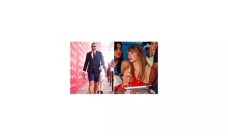 Travis Kelce's Bold Fashion Statement: Chiefs Star Ditches Suit for Shorts at Taylor Swift's Concert