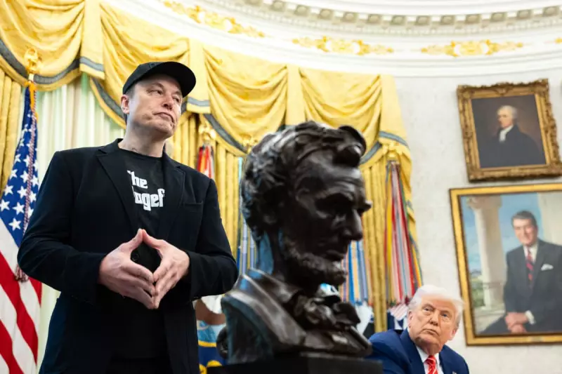 Trump Hosts Secretive Tech Dinner with Elon Musk in Rose Garden | Exclusive