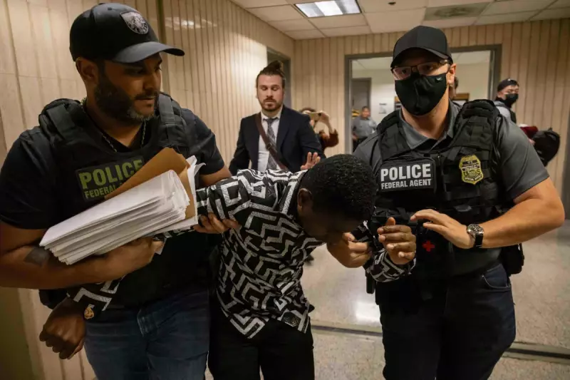 Trump's ICE Raids: A Calculated Strategy to Suppress Minority Voter Turnout, Leaked Memo Reveals