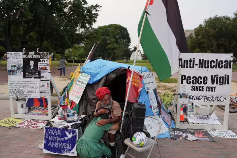 Trump's White House Peace Vigil: A Political Spectacle or Sincere Gesture? | The Guardian Analysis