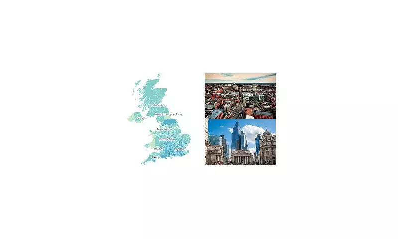 UK Disposable Income Mapped: The Stark North-South Divide Revealed in New Heat Map