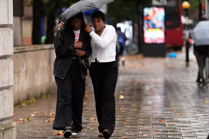 UK Weather Warning: Weekend Washout as Met Office Issues Heavy Rain Alert