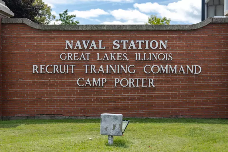 US Navy Base in Chicago Repurposed as Migrant Shelter Amidst Federal Scrutiny | Exclusive