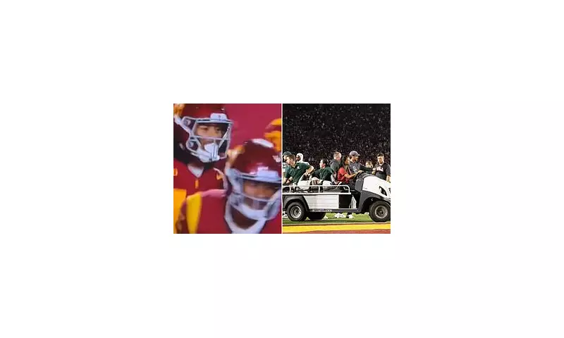 USC Football Star Wayne Matthews III Hospitalised After Terrifying On-Field Collision