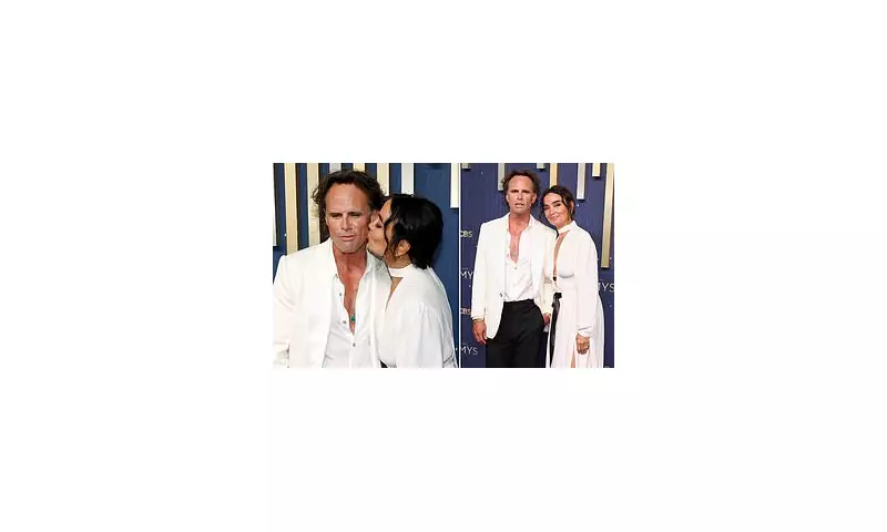 Walton Goggins and Wife Nadia Conners Steal the Show at 2025 Emmy Awards | Exclusive Red Carpet Photos