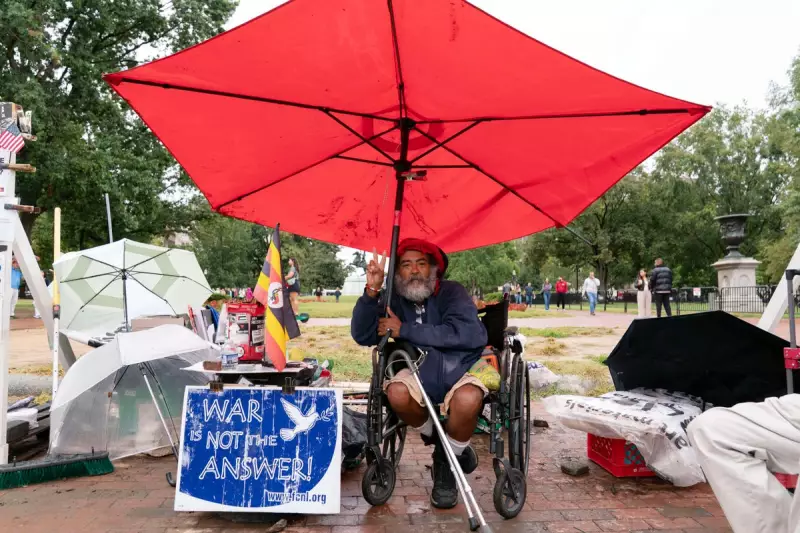 White House Peace Vigil Dismantled After Four Decades of Silent Protest