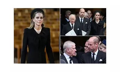 Royal Family Unites in Grief: Duchess of Kent and Prince Andrew Share Heartfelt Moment at Memorial