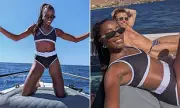 AJ Odudu Sizzles in Mykonos: Strictly Star Shows Off Incredible Figure in Bikini Getaway with Fiancé