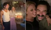 Alex Hassell Flexes Muscles at Star-Studded Birthday Bash | Emily Atack & Aidan Turner Attend