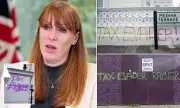 Angela Rayner's Seaside Home Vandalised with 'Tax Evader' Graffiti Amid Stamp Duty Row | Westminster Scandal Deepens
