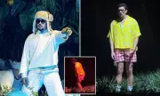 Bad Bunny's Stage Stumble: Latin Superstar Suffers Painful Injury During Puerto Rico Concert | Exclusive
