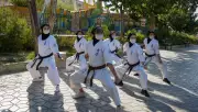 Breaking Barriers: Afghan Sisters Master Karate in Iranian Exile