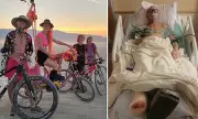 Burning Man Chaos: Tesla Cybertruck Owner's Desert Meditation Amid Floods & Stranding | Exclusive