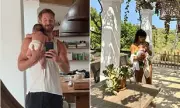 Calvin Harris Shares Adorable New Snap Cradling Newborn Son Micah | Heartwarming Family Moment