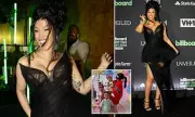 Cardi B Dazzles in Sheer Black Dress: A Daring Fashion Statement in NYC | Daily Mail