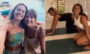 Carol Smillie's Serene Greek Yoga Retreat: TV Star Embraces Wellness with Daughter in Idyllic Getaway