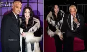 Cher, 77, and Toyboy Alexander Edwards, 38, Put on a Dazzling Display at Valentino Show | Daily Mail