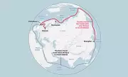 China's Arctic Gambit: 965ft Mega-Ship Cuts UK Voyage Time in Half Via Melting Ice Route
