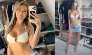 Chloe Ferry Stuns in White Bikini and Mini Skirt, Flaunting Her Incredible Figure During Sun-Drenched Getaway