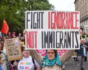 Clashes and Controversy: Tommy Robinson and Diane Abbott Protests Rock Central London