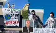 Climate Activists Storm BP CEO's London Home in Shocking Roof-Top Protest | Exclusive
