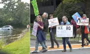 Climate Activist's Stunt Backfires Dramatically as Vehicle Plunges into Boston Lake