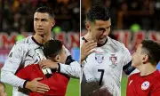 Cristiano Ronaldo's Heartwarming Gesture Leaves Young Mascot in Tears Before Portugal Match | Daily Mail