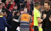Diego Simeone in Heated Confrontation with Liverpool Fans | Champions League Clash Erupts