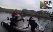 Dramatic River Chase: Police & Public Heroics Nab Fleeing Knifeman in Thames Pursuit