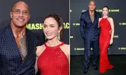 Emily Blunt Dazzles Alongside Dwayne Johnson at LA Premiere of 'The Smashing Machine'