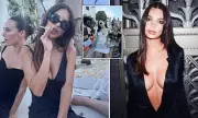 Emily Ratajkowski Dazzles in Sicily: A Cigarette in One Hand, Confidence in the Other While Partying with Charli XCX