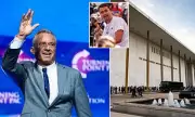 Emotional Prayer Vigil for Charlie Kirk Draws Tearful Crowds as RFK Jr Receives Rapturous Ovation