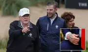 Eric Trump Blasts 'Twisted' Health Conspiracies as Donald Trump Enjoys Golf Weekend
