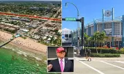 Florida's Trump Street in Fort Lauderdale Left Gaping as Sinkhole Swallows Driveway