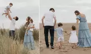 Gogglebox Star Pete Sandiford's Sun-Drenched Beach Day with Wife Paige & Adorable Kids