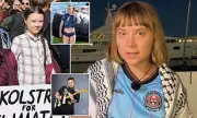 Greta Thunberg Sparks Fury: Wears 'Anti-Israel' Punk Band T-Shirt at London Climate March