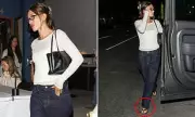 Hailey Bieber's Effortless LA Style: Model Rocks Boyfriend Jeans & Flip-Flops in Ultra-Casual Outing
