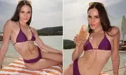Holly Ramsay Sizzles in Skimpy Purple Bikini During Sun-Drenched Portuguese Getaway